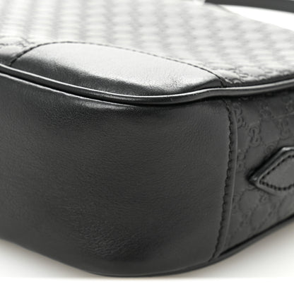 Gucci Microguccissima Mini Bree Messenger Bag Black 10 of 10
