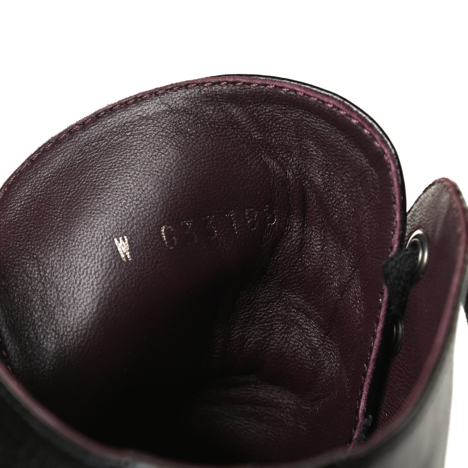 Chanel Crackled Calfskin Velvet Pearl Combat Short Boots 37.5 Black 11 of 15