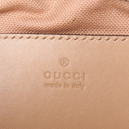 Gucci Calfskin Matelasse Monochrome Small GG Marmont Chain Shoulder Bag Camelia 6 of 13