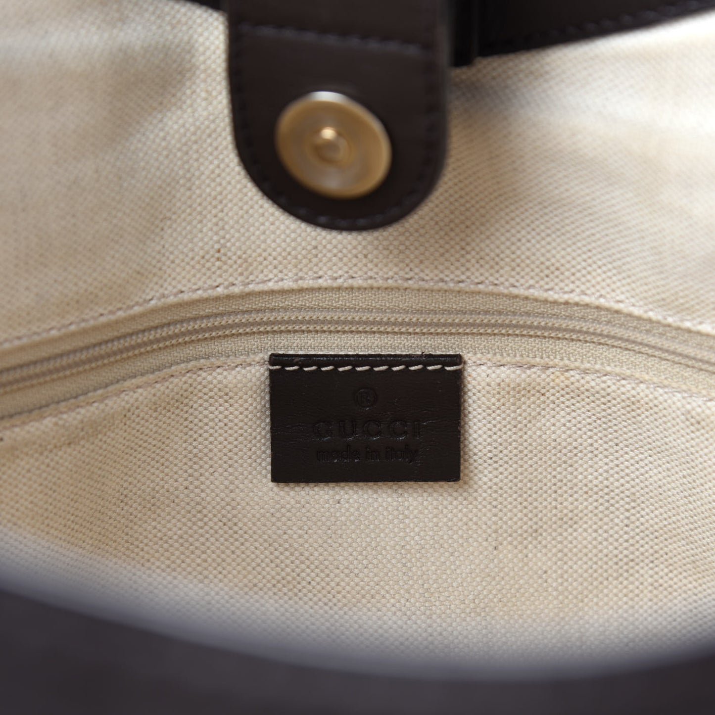 Monogram Medium Sukey Tote Dark Brown