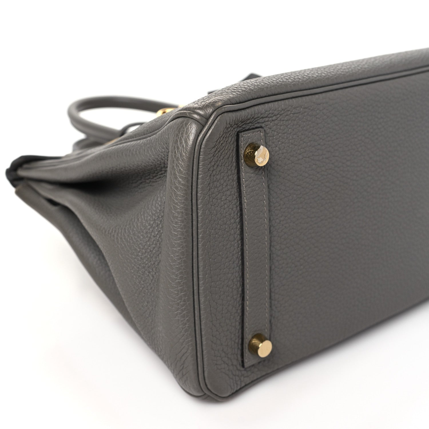 Hermes Togo BIRKIN 30 Gris Meyer 9 of 10