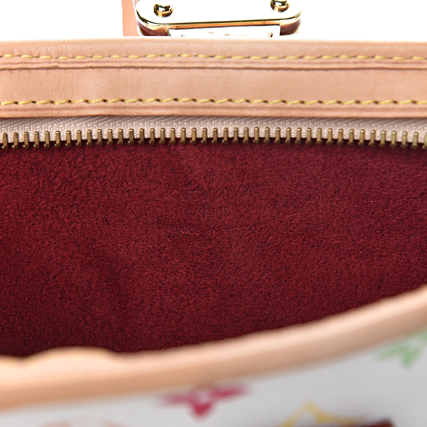Monogram Multicolor Shirley White