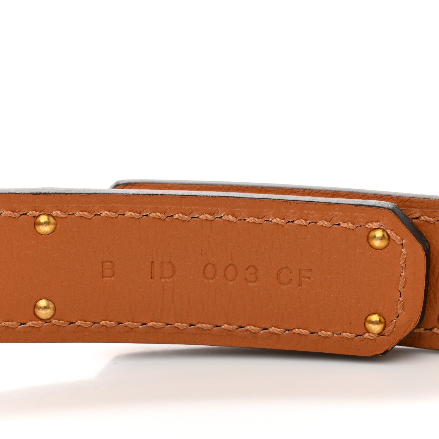 Hermes Epsom Kelly Belt Black 3 of 5