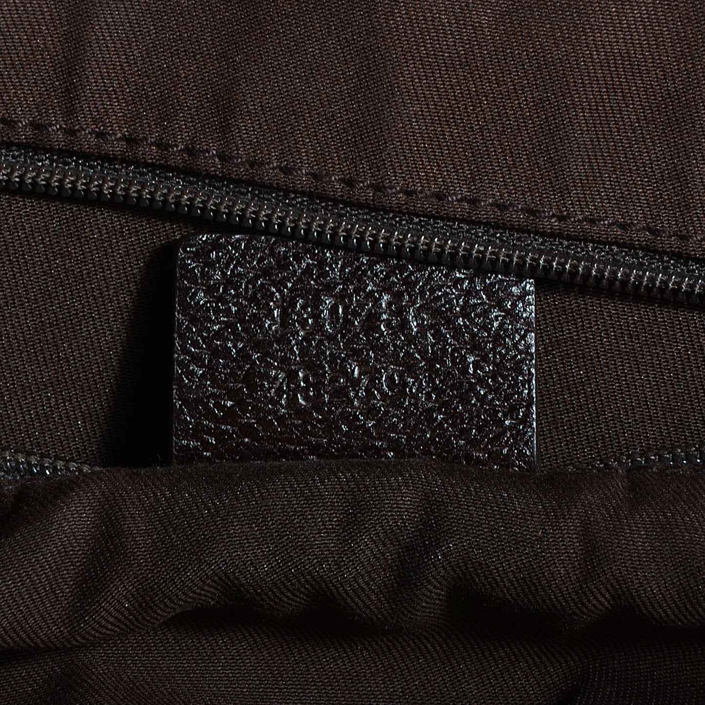 Monogram Medium Abbey Shoulder Bag Dark Brown