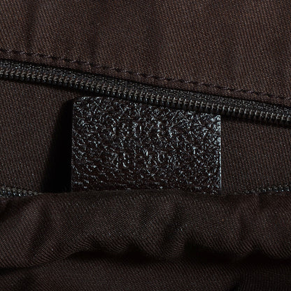 Gucci Monogram Medium Abbey Shoulder Bag Dark Brown 8 of 9