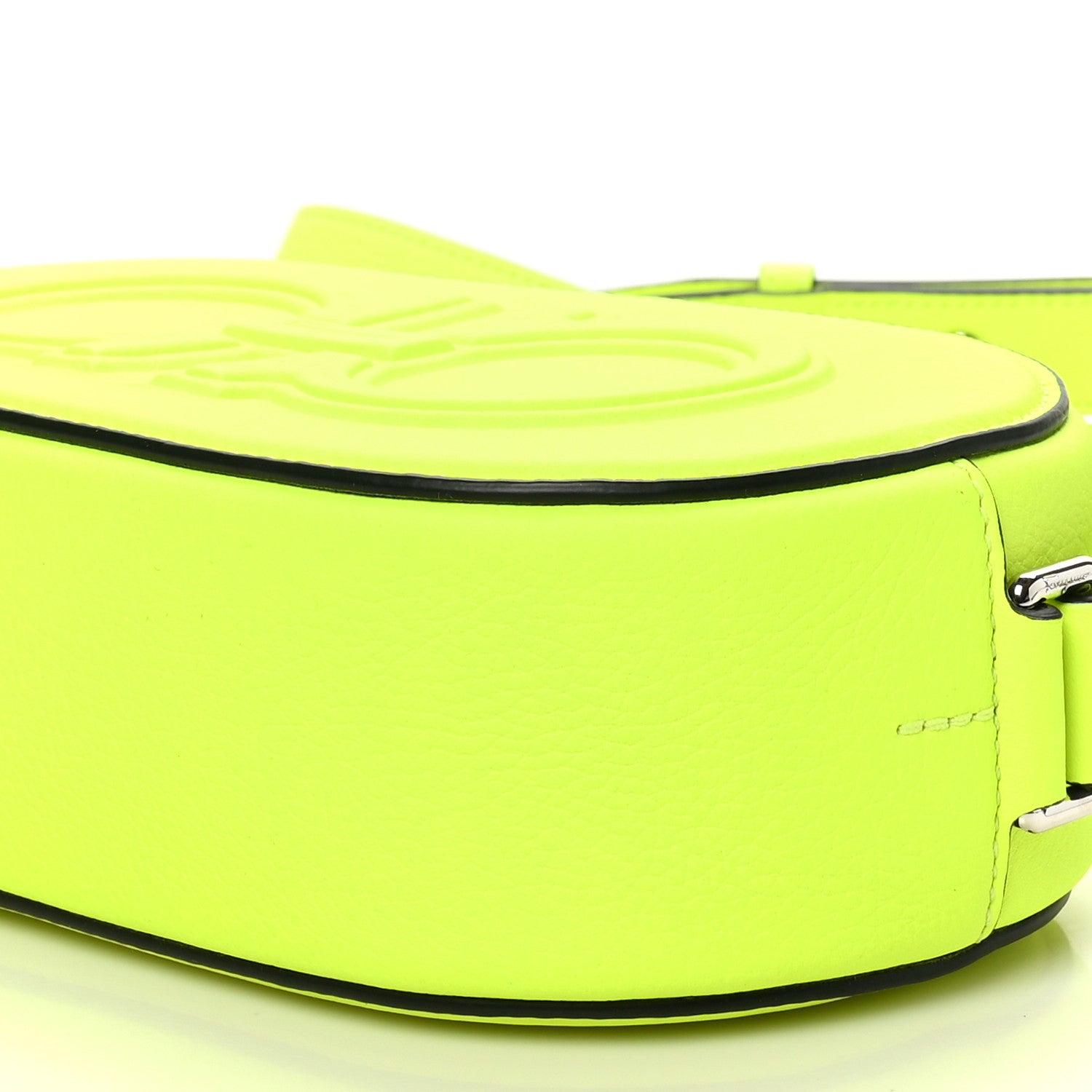 Salvatore Ferragamo Calfskin Double Gancio Crossbody Bag Tennis