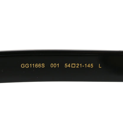 Gucci Acetate Rectangle Sunglasses GG1166S Black Beige 6 of 7