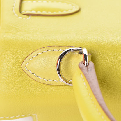 Hermes Swift Kelly Retourne 25 Lime 21 of 35