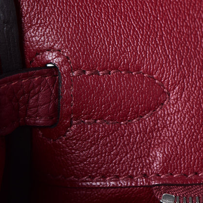 Hermes Togo Birkin 25 Rubis 10 of 30
