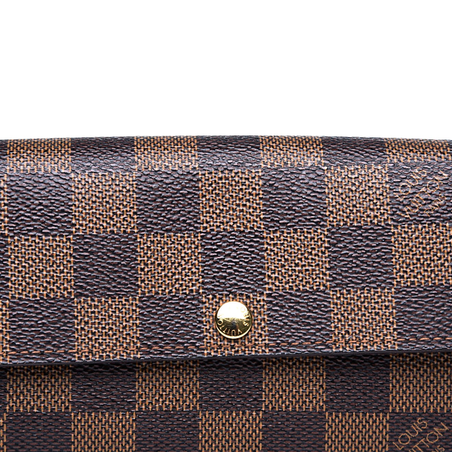 Louis Vuitton Damier Ebene Sarah Wallet 10 of 10