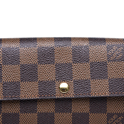Louis Vuitton Damier Ebene Sarah Wallet 10 of 10