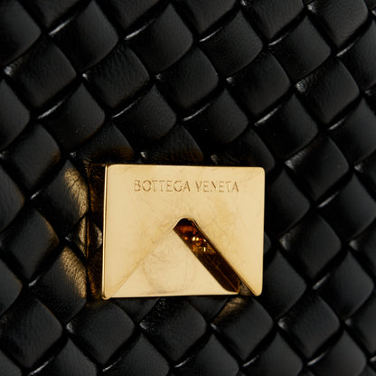 Bottega Veneta Nappa Intrecciato Patti Top Handle Bag Black 8 of 11