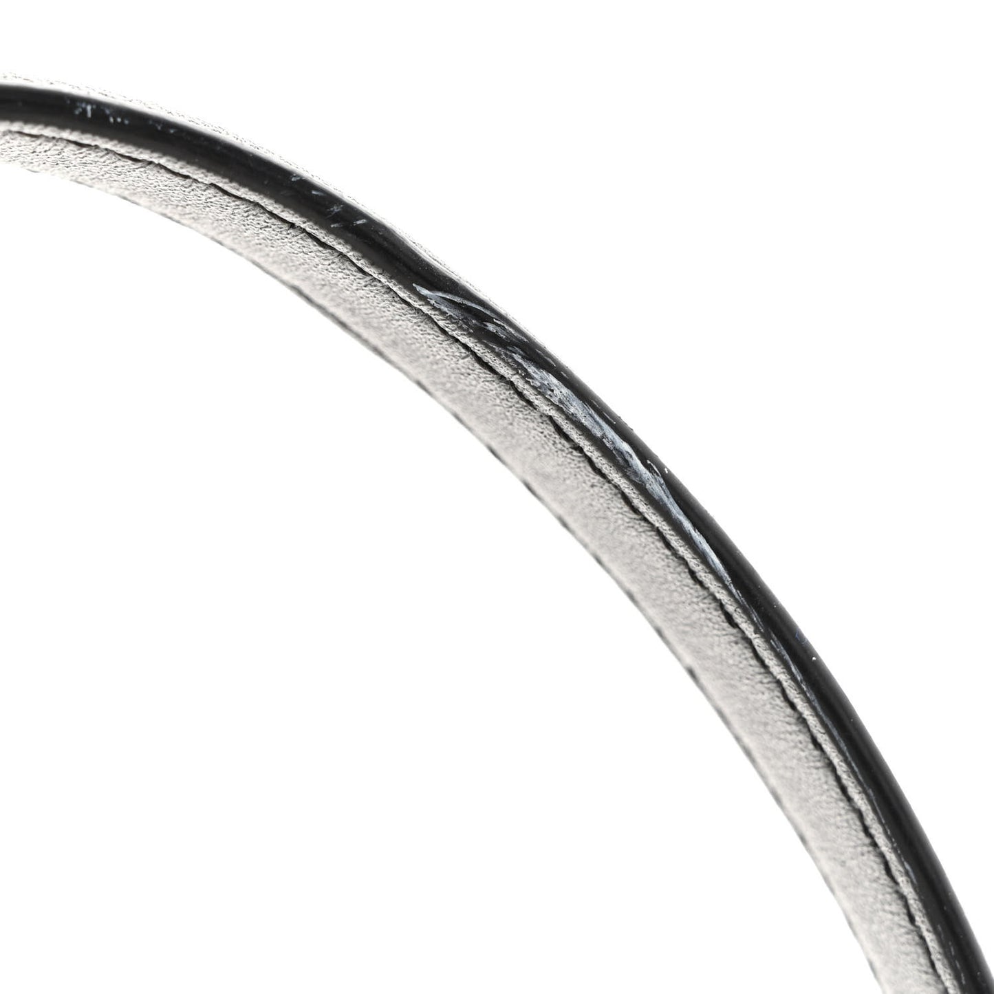 Lambskin Quilted Small Lola Bag White Black