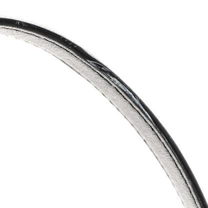 Burberry Lambskin Quilted Small Lola Bag White Black 14 of 14