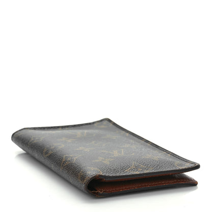 Louis Vuitton Monogram Porte Valeurs Checkbook Wallet 4 of 11