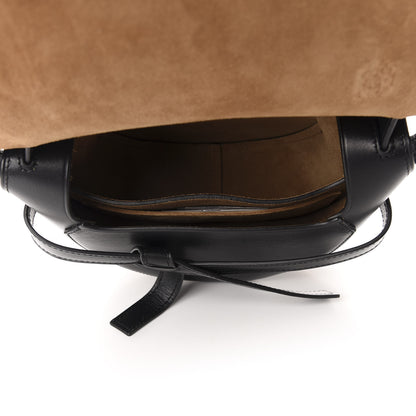 Loewe Calfskin Small Metal Gate Crossbody Bag Black 5 of 10
