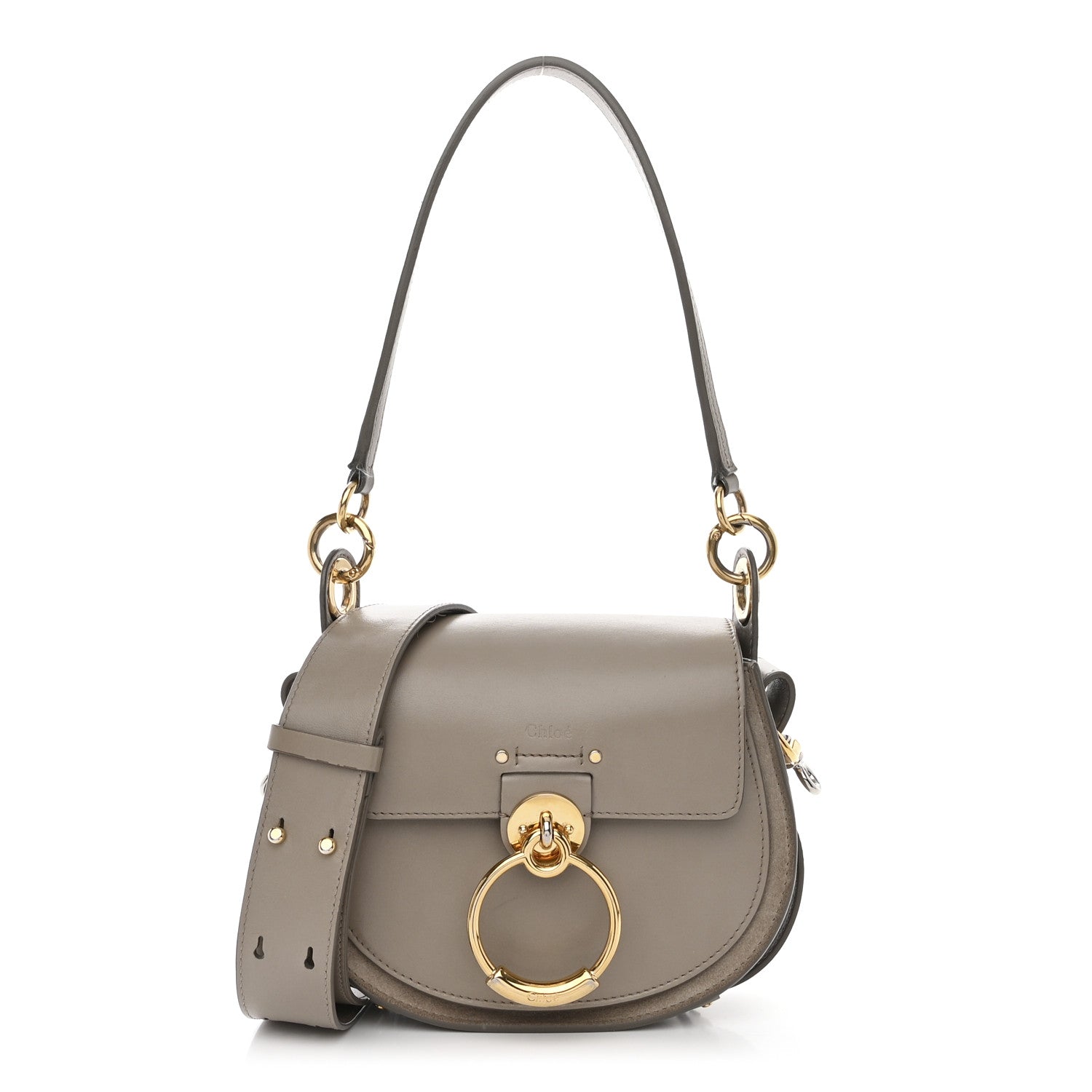 Chloe Calfskin Small Tess Bag Motty Grey 1 of 18