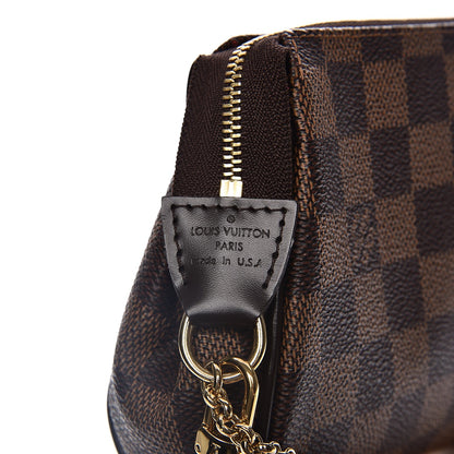 Louis Vuitton Damier Ebene Eva Clutch 6 of 7
