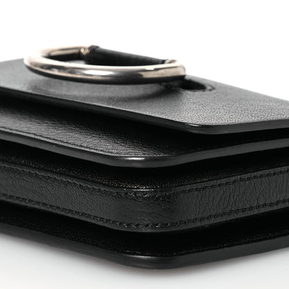 Burberry Goatskin Mini D-Ring Bag Black 9 of 11