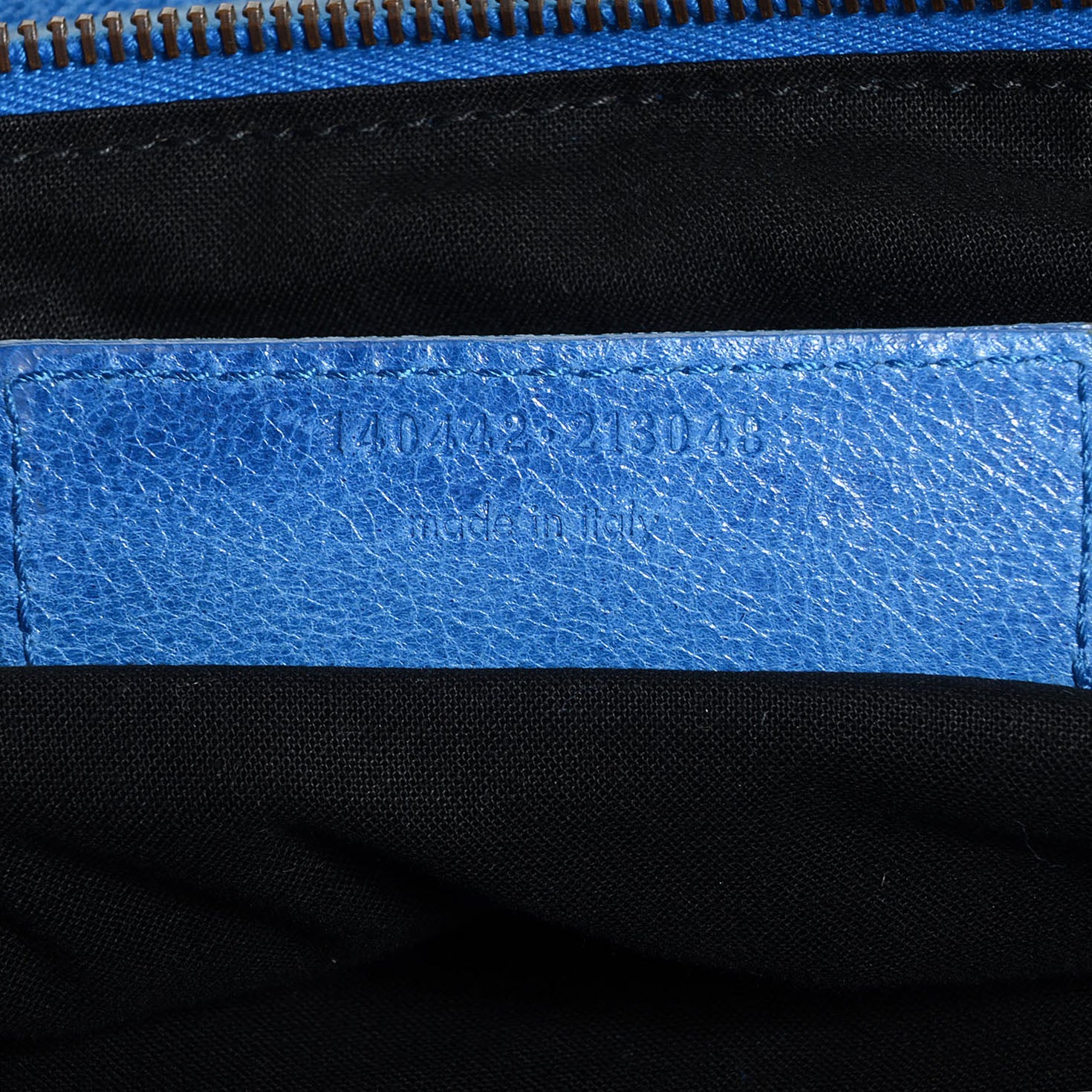 Balenciaga Chevre Classic Hardware Day Hobo French Bleu 7 of 13