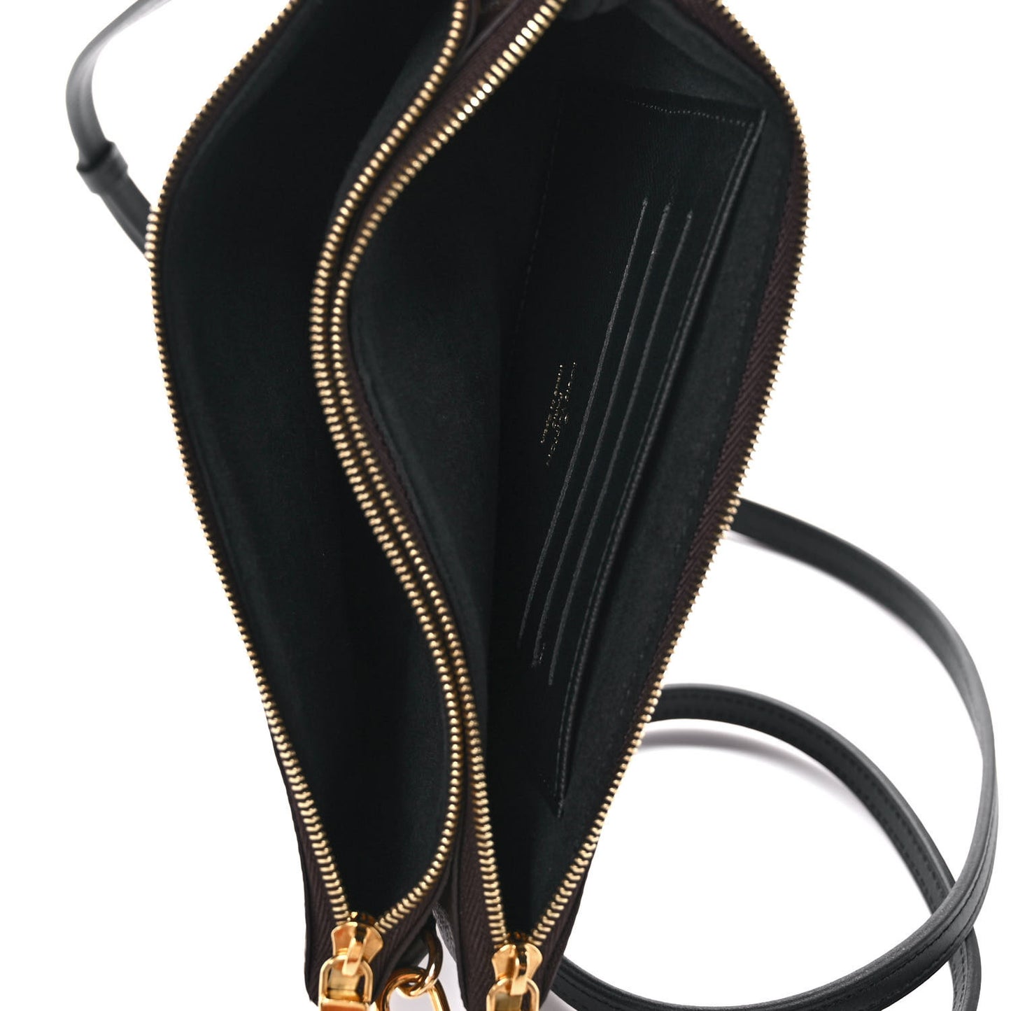 Reverse Monogram Giant Double Zip Pochette