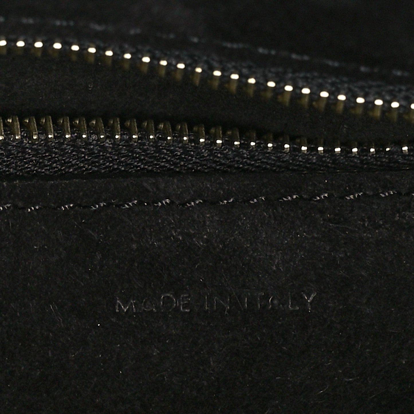 Soft Grained Calfskin Sangle Bucket Bag Black