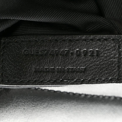 Saint Laurent Calfskin Y Quilted Monogram Large Loulou Chain Satchel Black 7 of 10