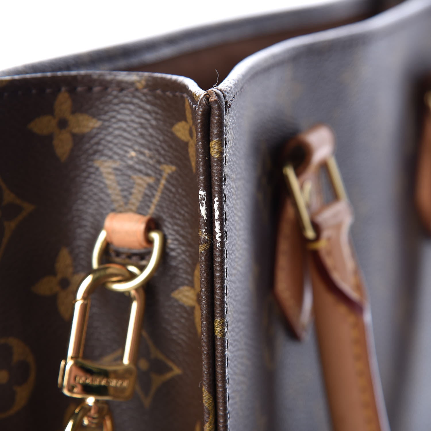 Louis Vuitton Monogram Sac Plat PM 8 of 13