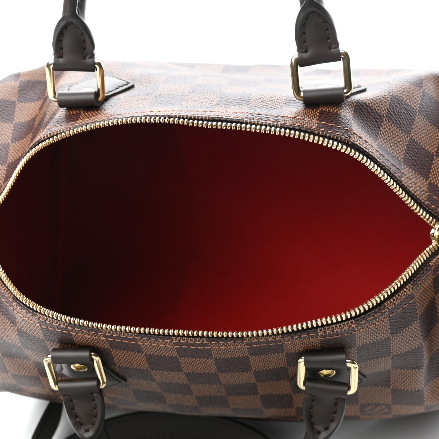 Louis Vuitton Damier Ebene Speedy Bandouliere 30 4 of 5