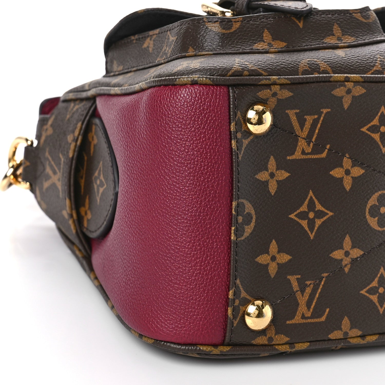 Louis Vuitton Monogram Manhattan NM Raisin 7 of 8
