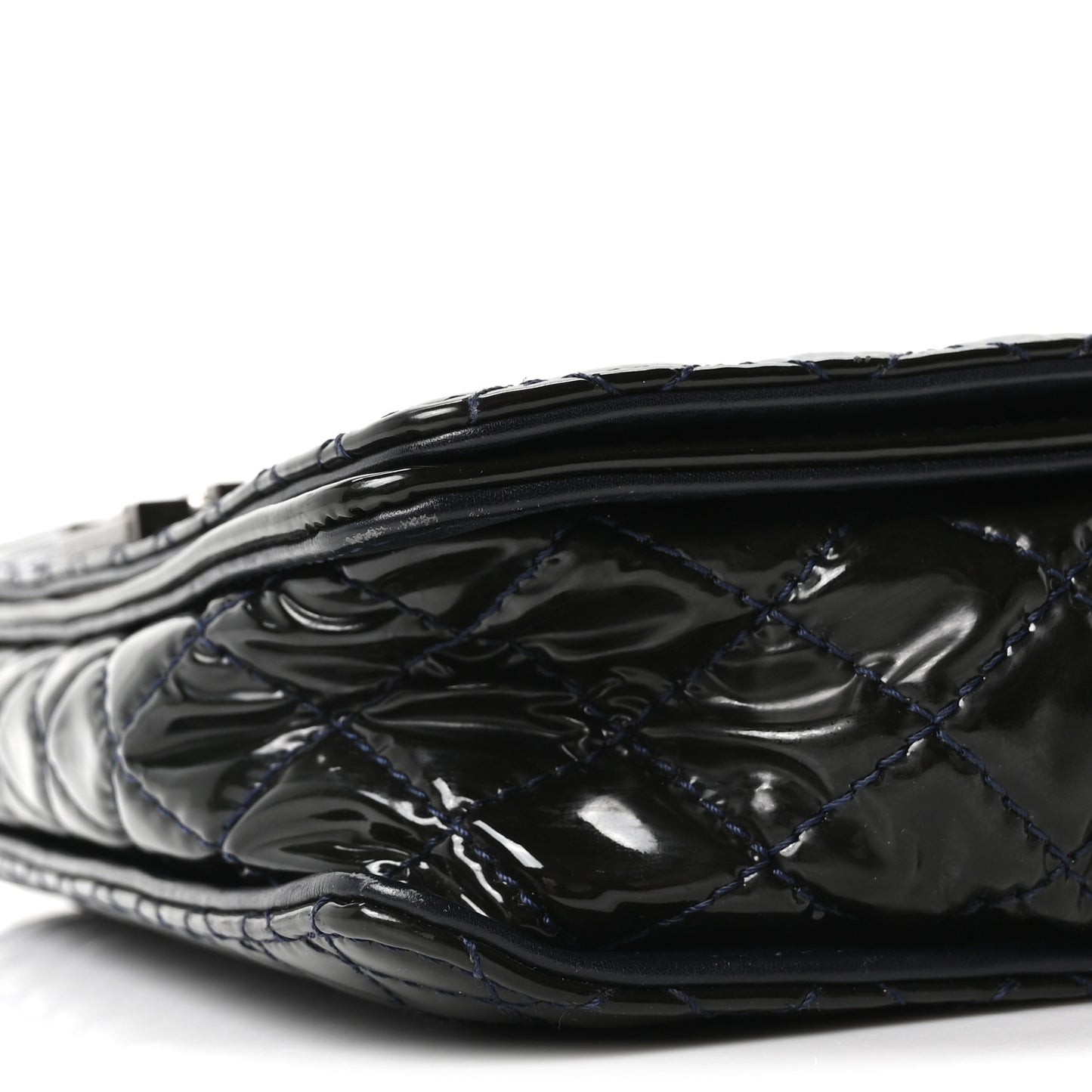 Patent New Medium Boy Reverso Flap Black
