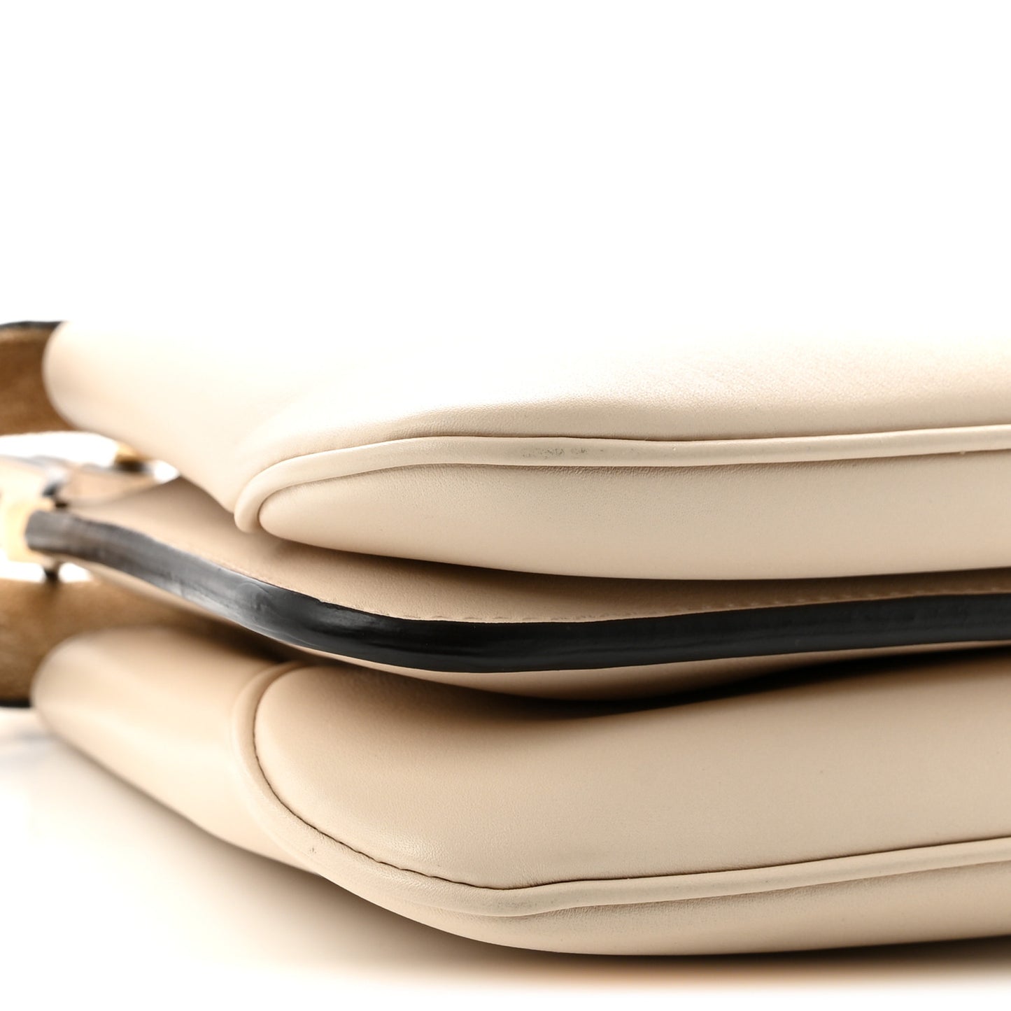 Vitello Small Soft Peekaboo Satchel Crosta Camelia