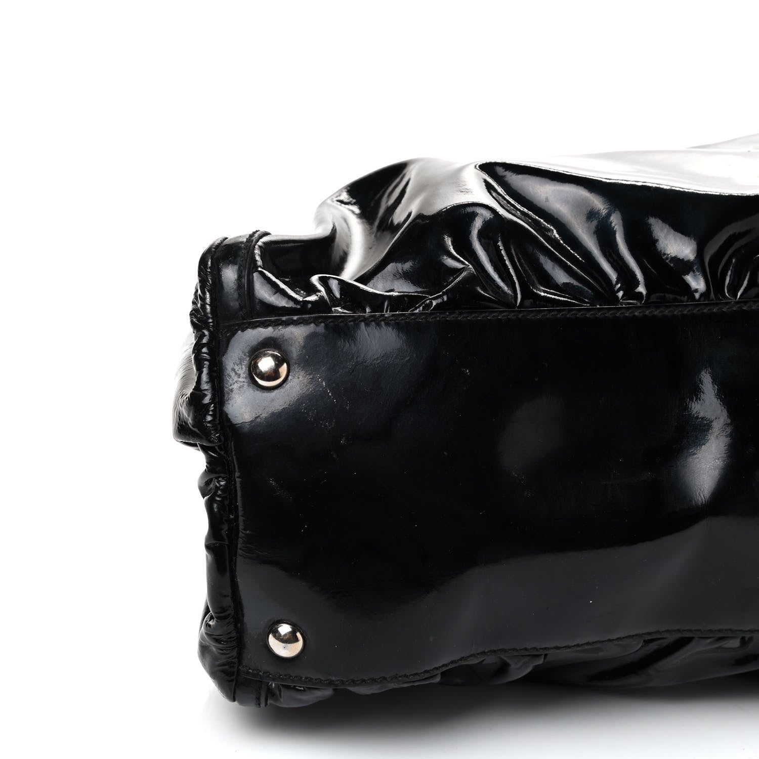 Gucci Patent D Ring Large Hobo Black 5 of 6