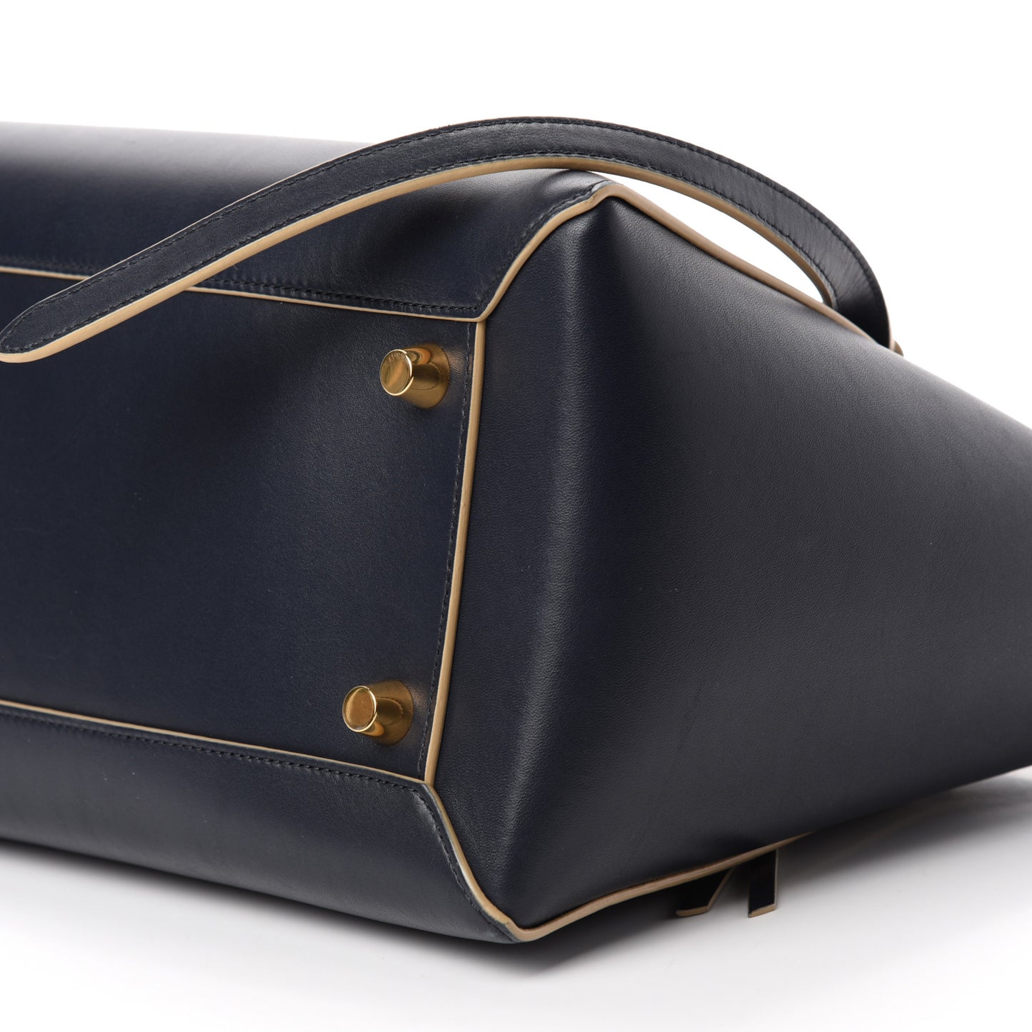 Palmelato Calfskin Mini Belt Bag Navy