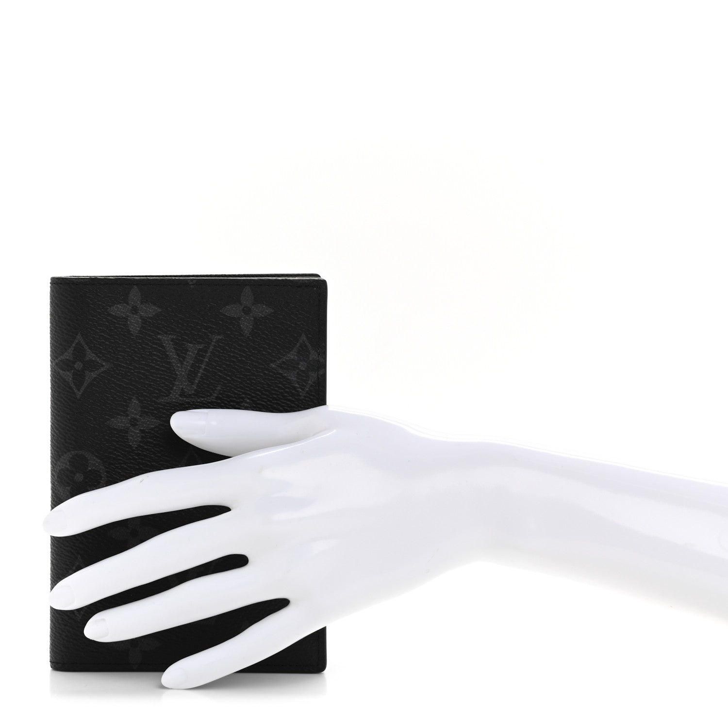 Louis Vuitton Monogram Eclipse Passport Cover 2 of 7