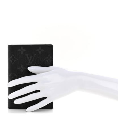 Louis Vuitton Monogram Eclipse Passport Cover 2 of 7