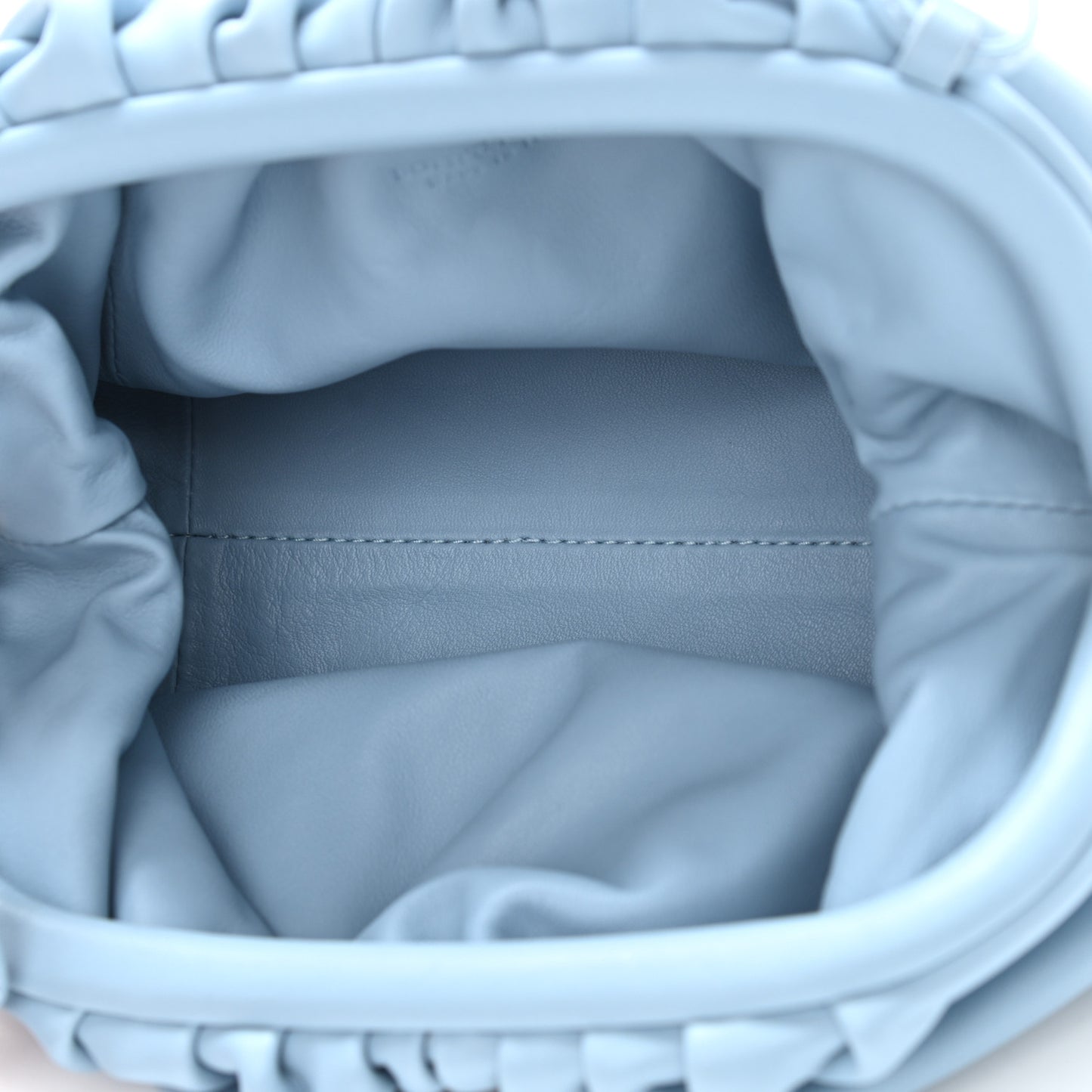 Butter Calfskin The Mini Pouch Ice