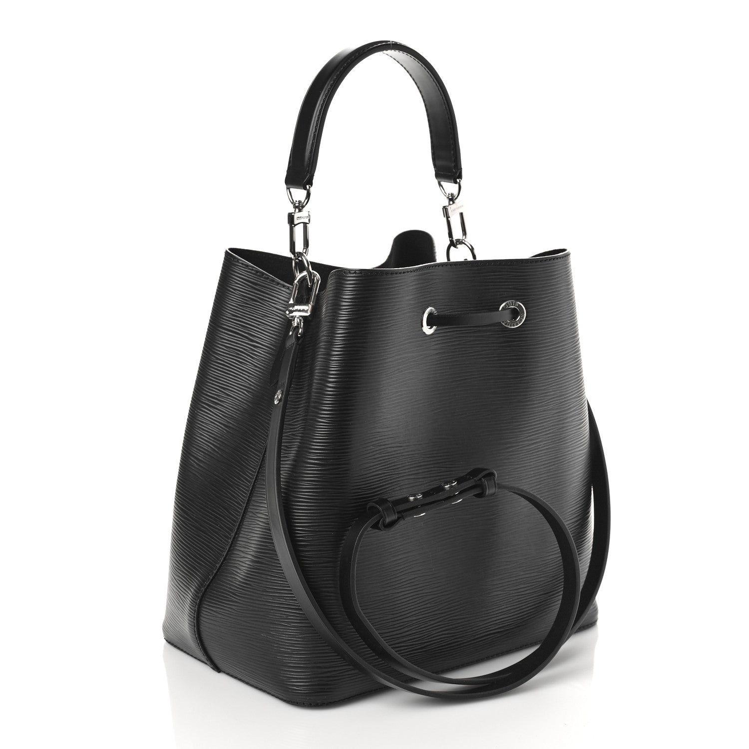 Louis Vuitton Epi NeoNoe MM Black 3 of 8
