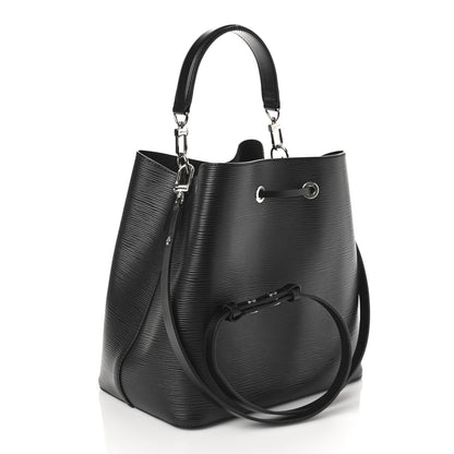 Louis Vuitton Epi NeoNoe MM Black 3 of 8