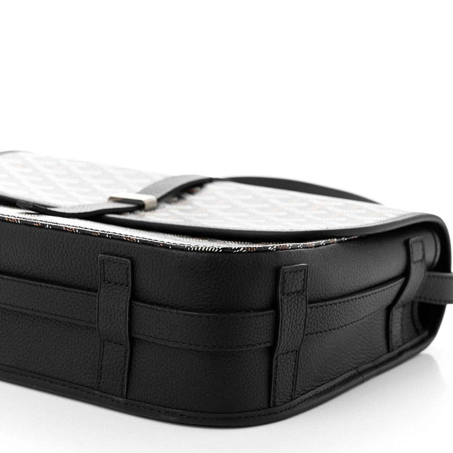 Goyard Goyardine Belvedere II MM Messenger Bag Black 9 of 9
