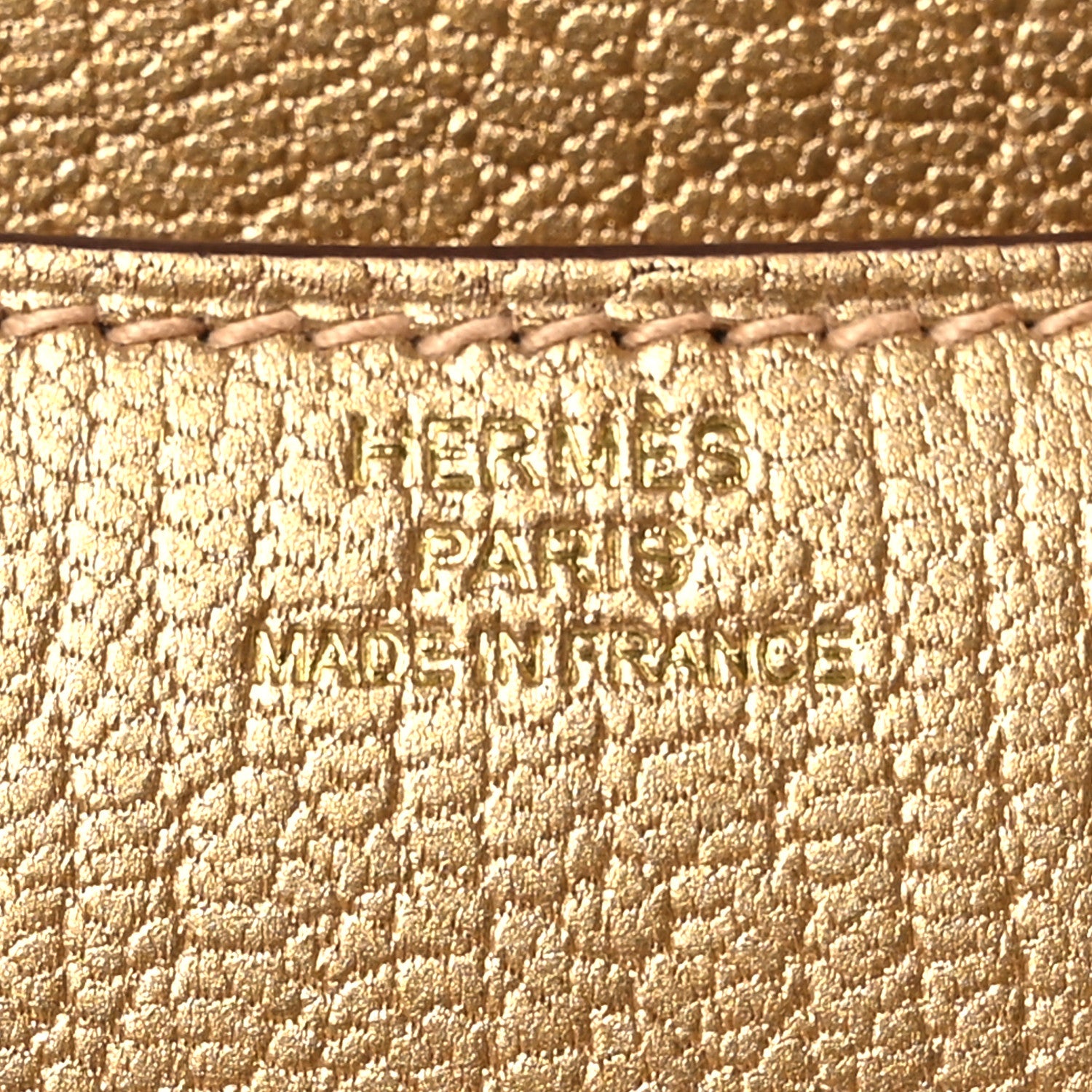 Hermes Metallic Chevre Chamkilight Constance 18 Doré 6 of 13