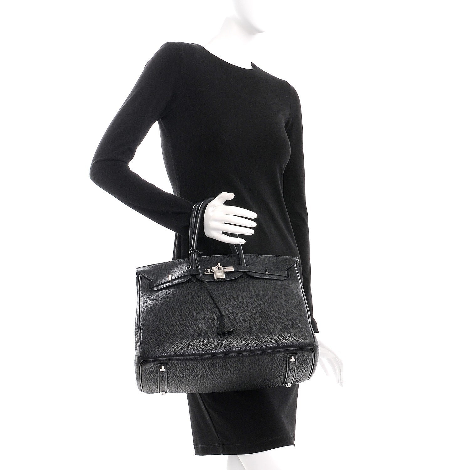 Hermes Togo Birkin 35 Black 2 of 29
