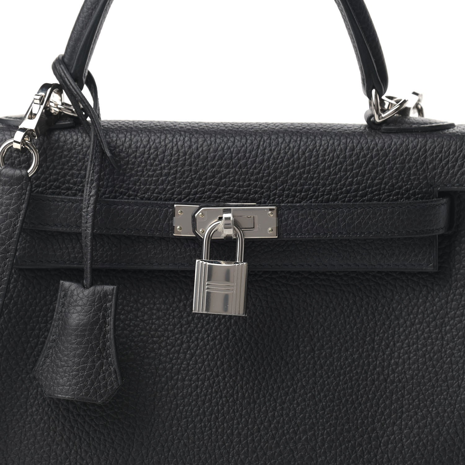 Hermes Togo Kelly Retourne 25 Black 8 of 11