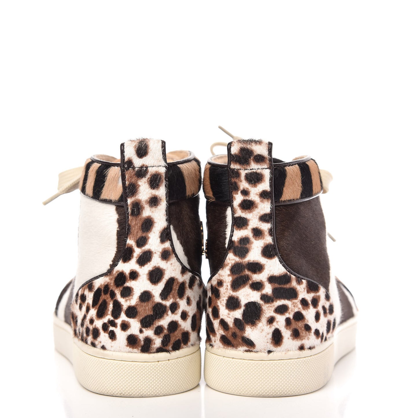 Pony Hair Leopard Rantus Orlato Flat Sneakers 38.5