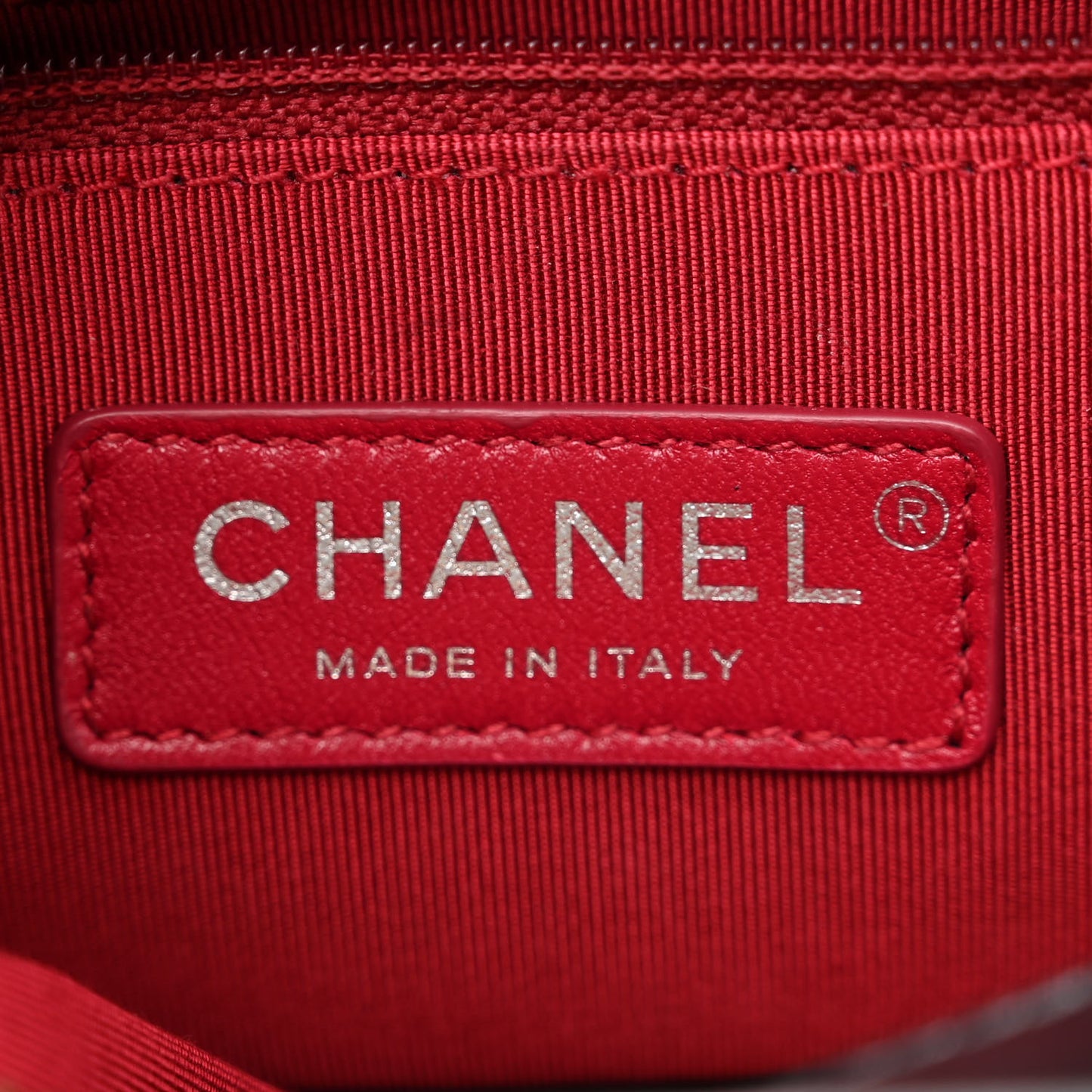 Aged Calfskin Quilted Small Gabrielle Hobo Black