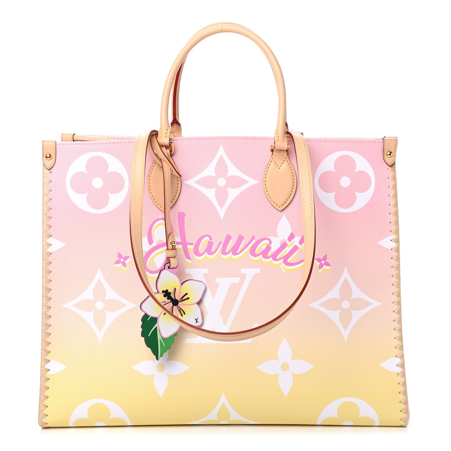 Monogram Giant By The Pool Hawaii Onthego GM Light Pink