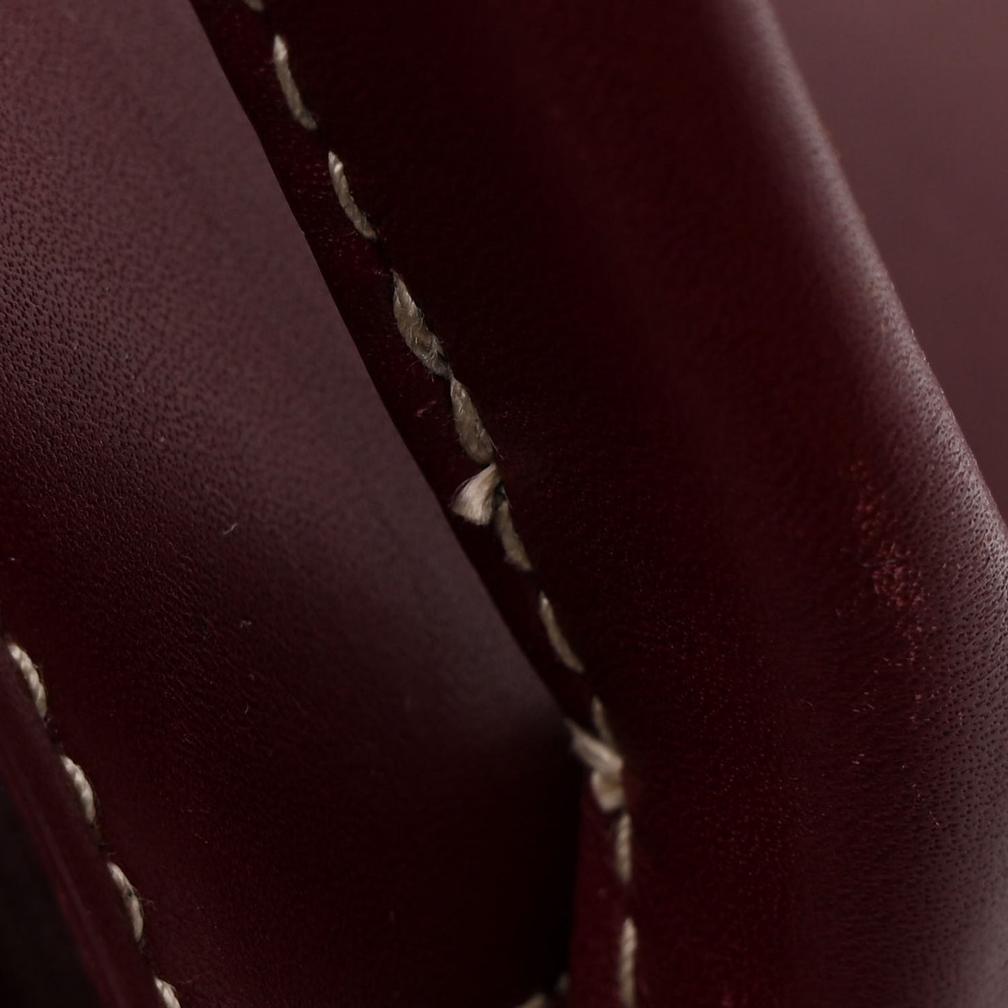 French Calfskin Maxi Intrecciato Large Arco Bordeaux