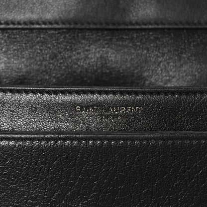 Saint Laurent Lambskin Quilted Mini Becky Chain Bag Black 8 of 13