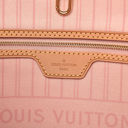 Louis Vuitton Damier Azur Neo Neverfull GM Rose Ballerine 6 of 13