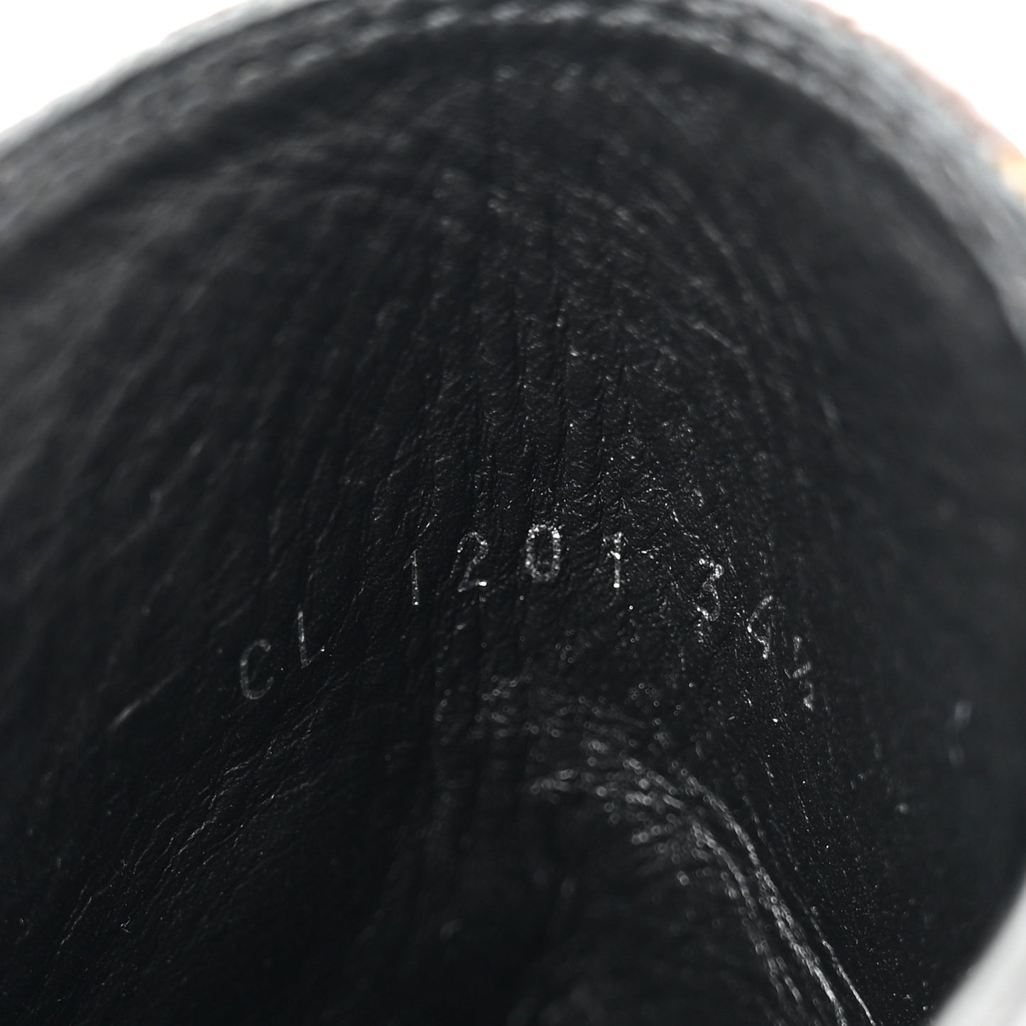 Suede Calfskin Monogram Laureate Platform Desert Boots 34.5 Black